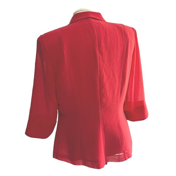 Danny & Nicole New York Vintage 90's Collared Button Down Blouse Sz 12 (Medium) - Picture 2 of 8